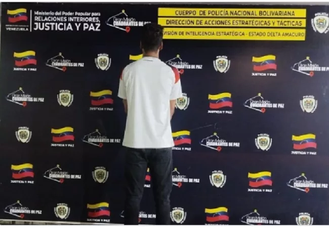 Capturado por la PNB sujeto solicitado por la Interpol por múltiples delitos