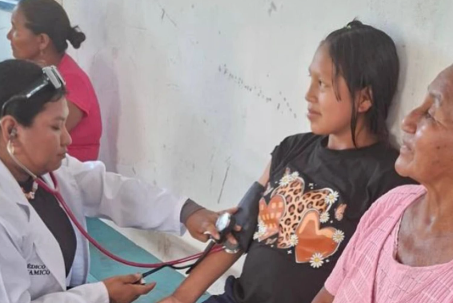 Más de 200 familias de etnias originarias reciben atención médica y pruebas de malaria en Amazonas