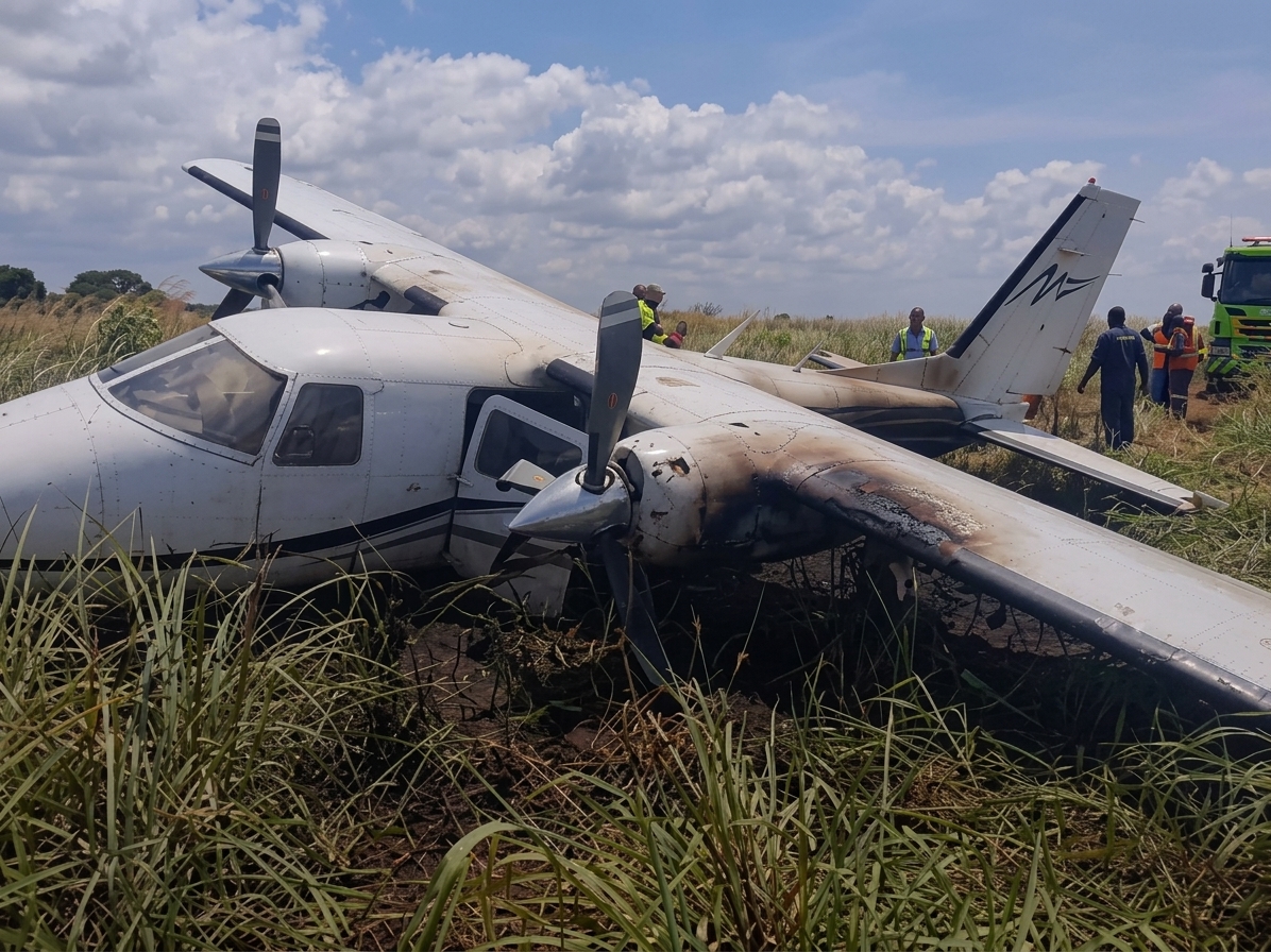 Siete personas resultaron heridas tras accidente de avioneta en Ciudad Bolívar
