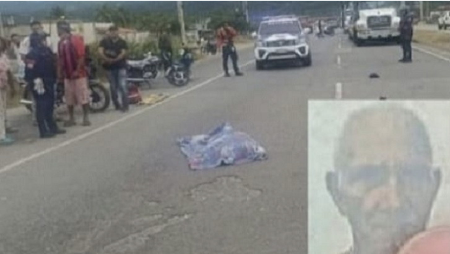 Septuagenario muere arrollado por un vehículo que se dio a la fuga en la autopista Morón-Coro