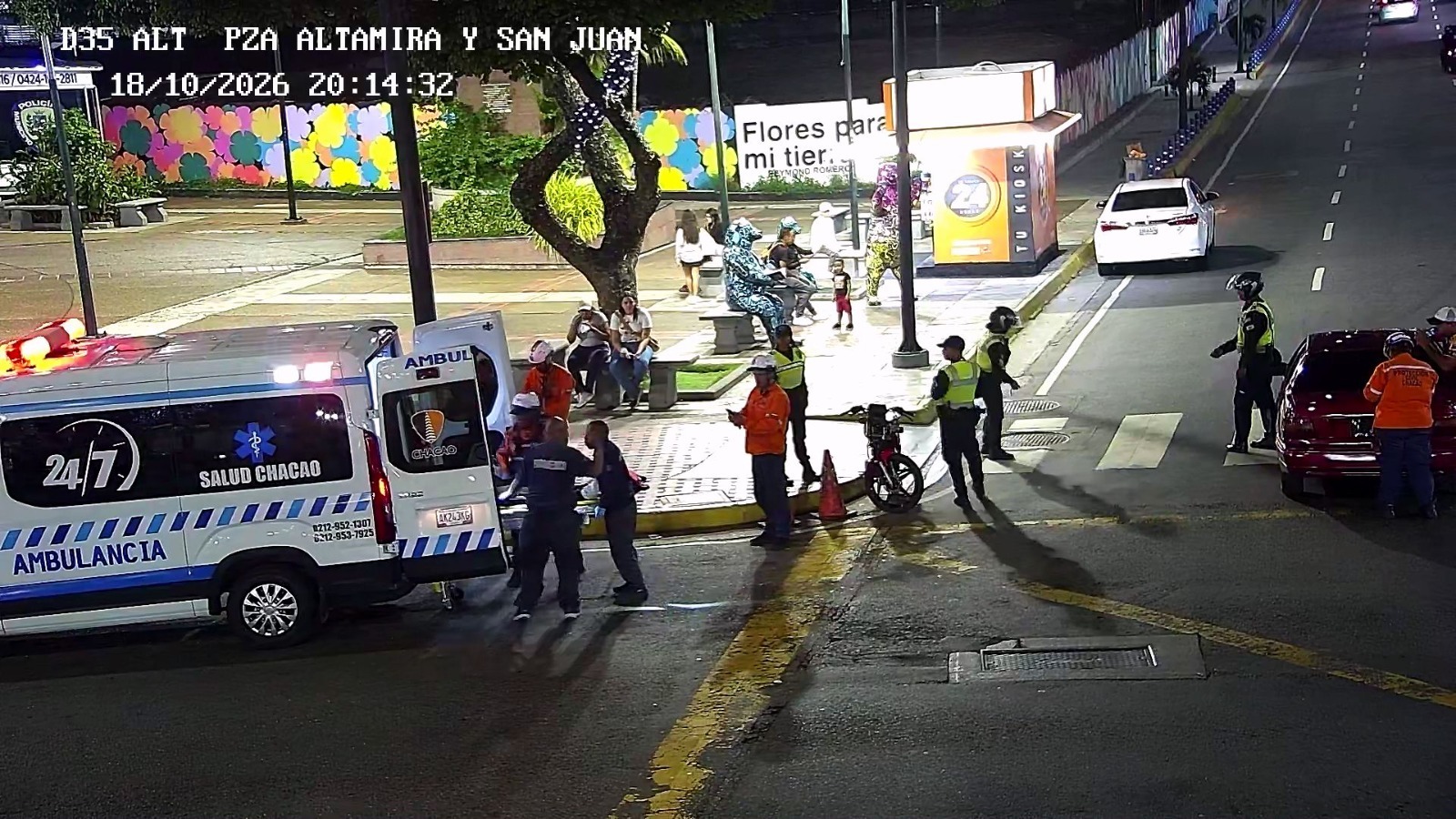 (+VIDEO) Alcalde de Chacao llama a la prudencia y a evitar accidentes de tránsito