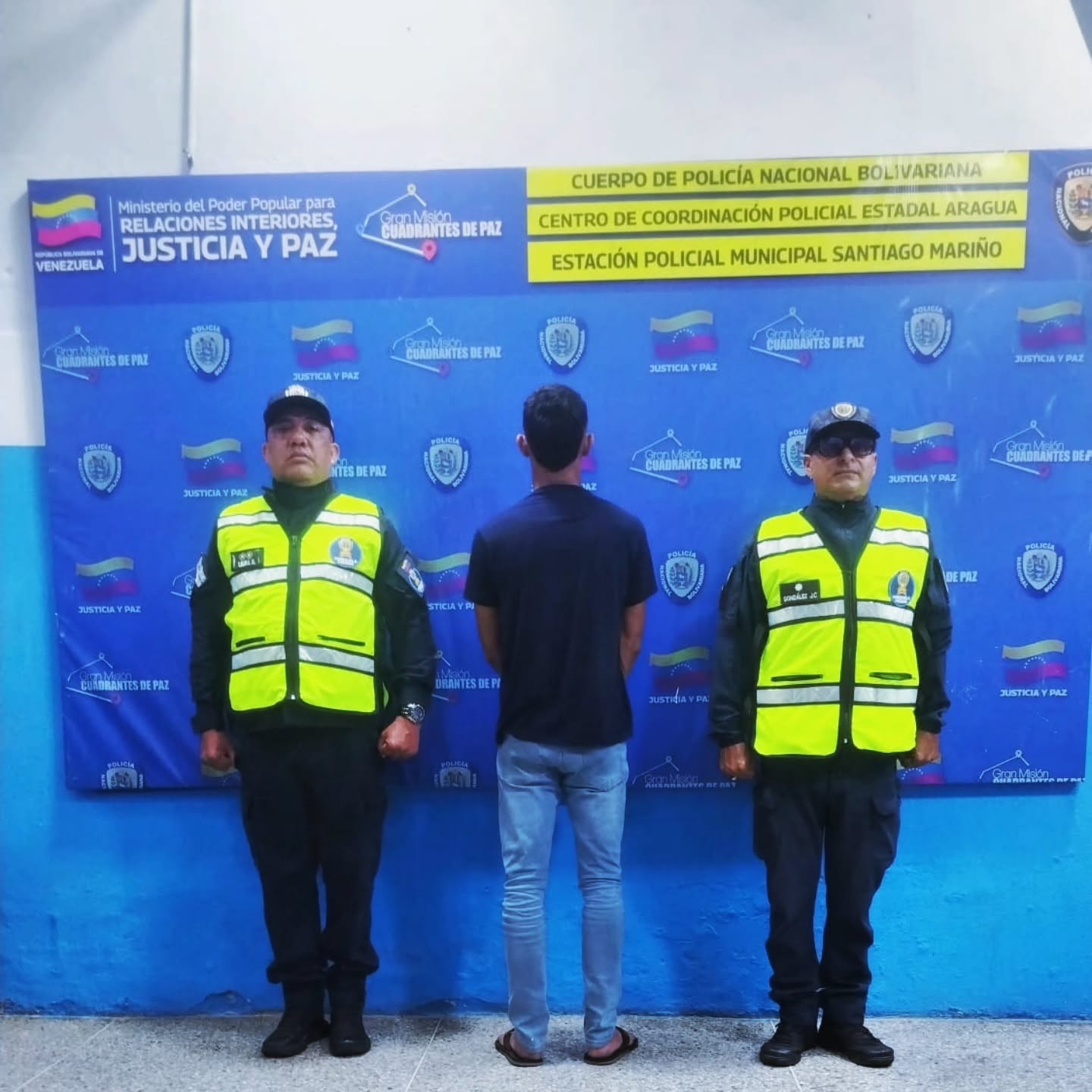 Detienen en Aragua a un hombre solicitado en Colombia por homicidio