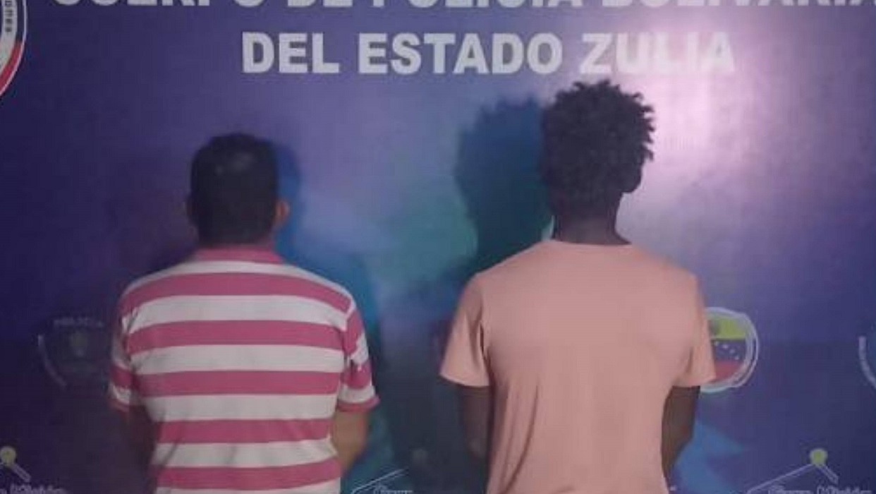 CPBEZ detuvo a dos sujetos por hurto y sacrificio ilegal de ganado porcino en Zulia