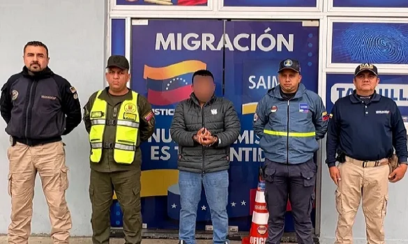 Colombia entregó a las autoridades venezolanas a alias “Chachi”, jefe del Tren del Llano