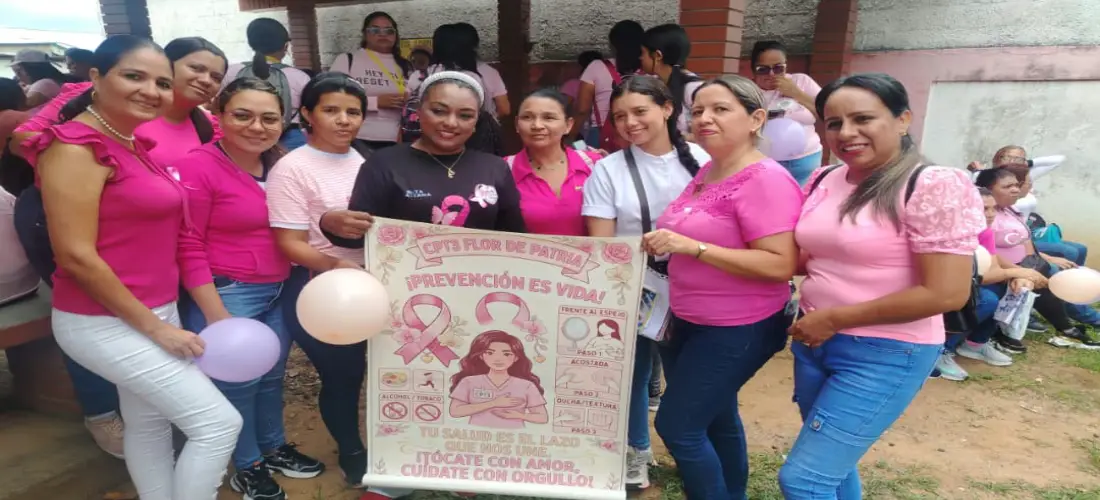 Ministerio de Salud despliega jornadas comunitarias del Mes Rosa en cinco estados del país