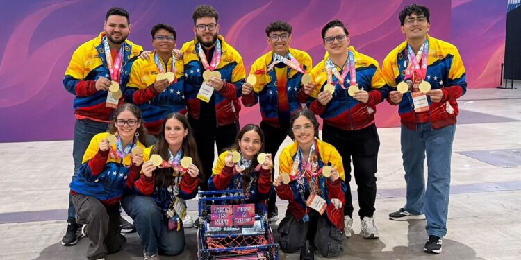 Venezuela se coronó tricampeona mundial de robótica en la FIRST Global Challenge 2026 con el robot «Guaira»